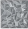 3D Paneele 50x50cm PVC Kunststoffpaneele Wandpaneele Gaming Zimmer Wand Decke 3D Optik >12 Stück 3m²< PVC 3D Platten