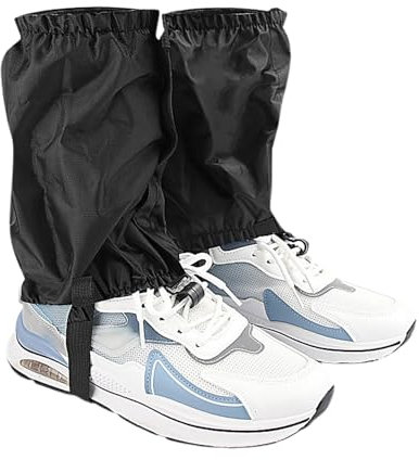 Gamaschen zum Wandern,Gamaschen für Wanderschuhe, Outdoor-Wandergamaschen Beinwickel, Schuhgamaschen-Beinabdeckungen, wasserdichte Gamaschen-Stiefel-Legging-Abdeckung, Stiefelgamaschen für Schneeschuh