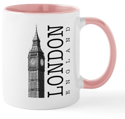 DPgUfPV Skyline London Mugs - Taza de café de cerámica de 325 ml
