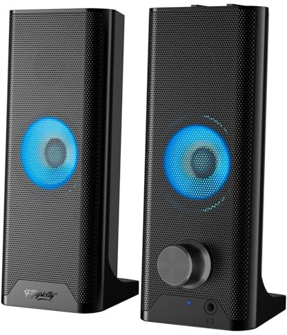 FiftySixty Altoparlante da gioco Bluetooth 2 in 1 LED e sistema soundbar