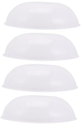 ULTECHNOVO 4pcs Led Ceiling Light Diffuser Lamp Shade Replacement Cover for Hallway Corridor Balcony Plastic Light Globe Cover