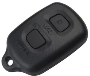 LzDQF Fernschlüsselrohling Autoschlüssel Gehäuse Funkschlüssel Schlüssel für Toyota Remote Control RAV4 Corolla 1998-1999 Autoschlüssel Shell Cover Fob Case.