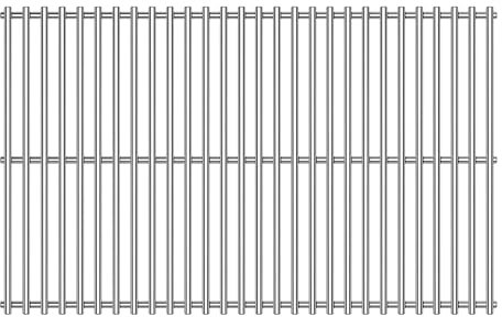 Boloda 50,3 cm Grillroste Ersatz für Broilmaster D4, G-4, Edelstahl-Grillrost für ausgewählte Gasgrill-Modelle von Arkla 635NG, U3501, U3521, U3561 Modell