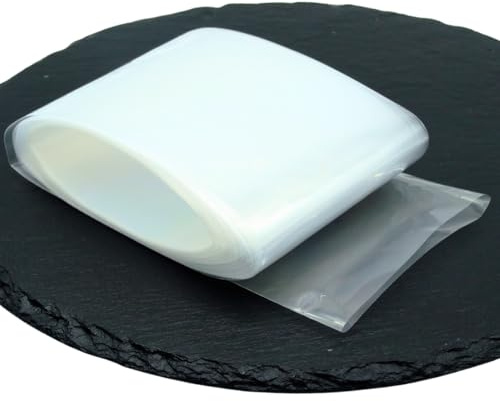 Sterildarm – Därme Kunstdarm Kunstdärme Kunststoffdärme für Aufschnitt Kunststoffhülle (Ø65mm/10mts - Transparent)