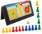 UPKOCH 1 Set Flying Chess Puzzle Flying Chess Brettspiel Handheld Schachspiel Reisespiele Schachlehrer Brettspiel Brettspiele Flugschachspiele Elektrisches Schach Fliegenspiel Kunststoff