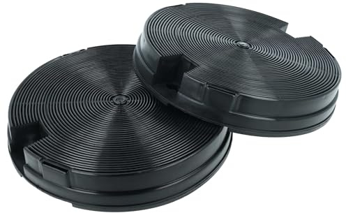 vhbw 2x Aktivkohlefilter kompatibel mit Ikea 857942801020 | 857942801022, 857942801021, 857942801901, 857942801900 Dunstabzugshaube
