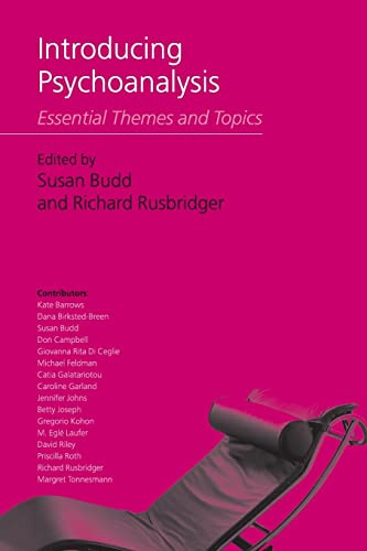 Introducing Psychoanalysis: Essential Themes and Topics