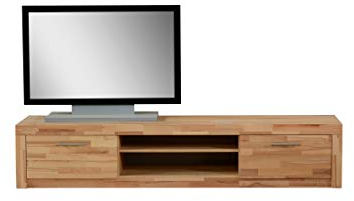 Möbeldesign Team 2000 TV-Teil Fernseh Tisch Lowboard Rack Kernbuche teilmassiv geölt 3442-6