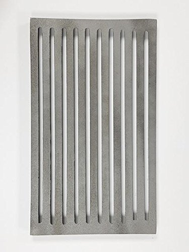 Leda Griglia per ceneri 34 x 20 cm + 1 accendino Rotthues