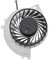 Demeras Ventilador de refrigeración Consola de Juegos Enfriador Bastante Interna CPU Consola de Juegos Pieza de Repuesto del Ventilador de refrigeración Compatible con 1000