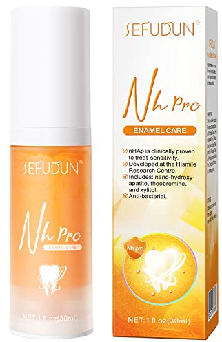 Zahncreme Schonende Whitening Zahnpasta Ideal für empfindliche Zähne Zahnschmelz remineralisieren, Zahnempfindlichkeit stoppen