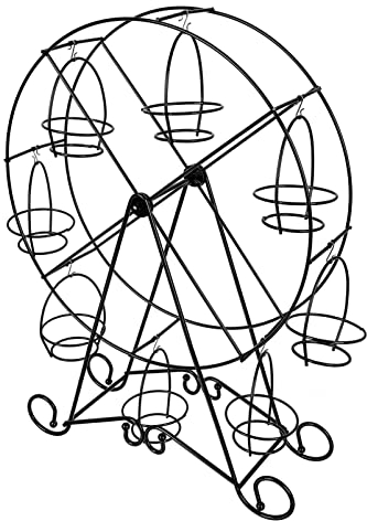 Cabilock 1stk Riesenrad Tortenständer Wüstendekor Hochzeitsdekoration Weihnachtsdekoration Metall Tablett Drehbarer Präsentationsständer Metallständer Rostfreier Stahl Kuchen Rotieren
