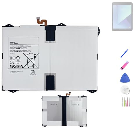 HIGHAKKU Ersatzakku EB-BT825ABA kompatibel mit Samsung Galaxy Tab S3 SM-T820 T825 9.7 inches with Tools