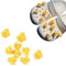 tikono Für Crocs 3D Popcorn Charms, 9 Stück künstliche Popcorn Essen Charms für Crocs Gibits Kinder Erwachsene, lustige und niedliche Schuhanhänger, Einheitsgröße