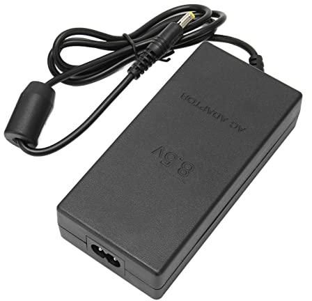 Septpenta Netzteil AC-Ladegerät-Adapterkabel Ersatz Für PS2, Plug-and-Play-AC-Adapter-Ladekabelkabel Für PS2 Slim 70000 9000 Series-Konsole(EU)
