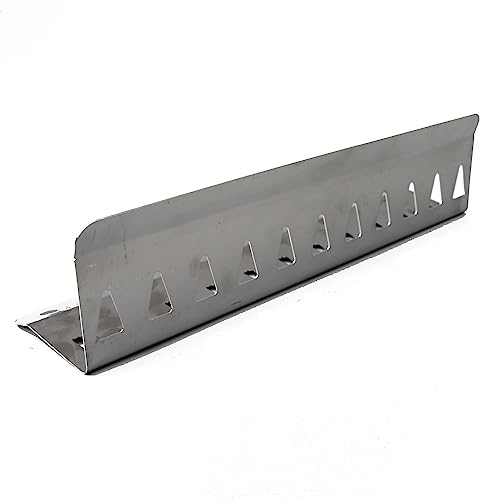 18 inch Pizza Oven Fire Shield | Flame Guard | Heat Deflector | Flame Tamer | 2 Way Operation | Pizza Oven Tool | Wood Burning Oven Tools | WFO Accessories | Fire Wood Placing Tool | Medium 45cm Long