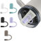 5pcs Vertical Stripes Straw Cover Compatible for Stanley Yeti Cup Tumbler 30/40 OZ, Reusable Drinking Straw Topper, Dust-Proof Straw Covers Cap for 8-12mm/0.31-0.47inch Straws (Multicolor)
