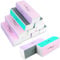 12Pcs Nail Buffer Block, 4-Way Sponge Buffer Block Professional Manicure Tools Kit for Shine Polisher Nail Buffing Rectangular Art Care Buffer Block Tools for Smooth Glossy Nails