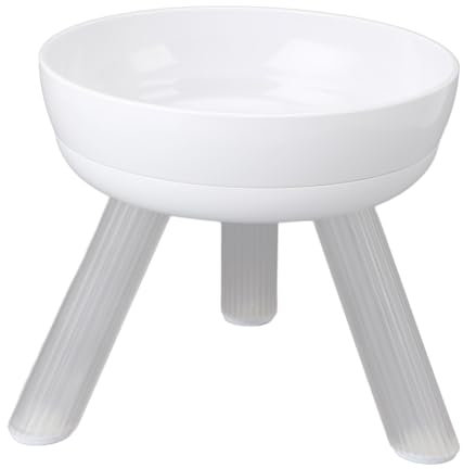 Dog Bowl Stand, Spine Protective Elevated Dog Food Water Bowl Feeder, Raised Pet Feeding Bowl Single Dog Bowl Holder for Medium Large Dogs