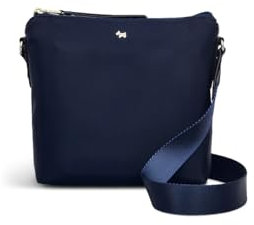 RADLEY London Filey Avenue Responsible Women's Recycled Polyester Small Ziptop Crossbody, Ink