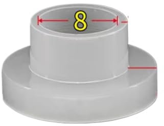 Rondelle en Plastique et Nylon de Type T M8, 100 pièces, entretoise d'isolation, Joint de vis, Protecteur de Filetage, rondelles à Transistor, série 8mm(100pcs M8-11)