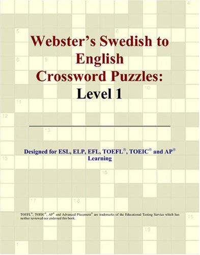 Webster's Swedish to English Crossword Puzzles: Level 1
