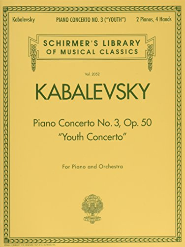 Piano Concerto No. 3, Op. 50 (Youth Concerto): Schirmer's Library of Musical Classics, Vol. 2052: Schirmer Library of Classics Volume 2052