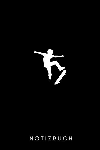 NOTIZBUCH: A5 TAGEBUCH Skateboarder Geschenk | Skateboard Buch | Kinder Erwachsene | Skateboarding | für Skateboardfahrer | Geschenke für Jugendliche