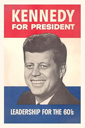 Vintage Journal JFK Election Poster (Pocket Sized - Found Image Press Journals)