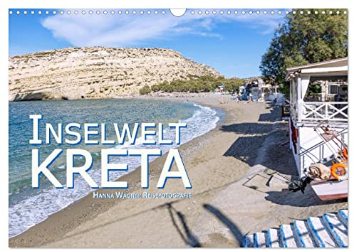 Inselwelt Kreta (Wandkalender 2026 DIN A3 quer), CALVENDO Monatskalender: Hanna Wagner zeigt Monat für Monat die Facetten der griechischen Insel Kreta. (CALVENDO Orte)
