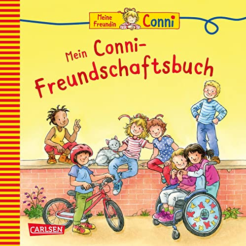 Conni-Eintragbuch: Mein Conni-Freundschaftsbuch: Freundebuch für alle Freundinnen und Freunde vom Kindergarten bis zur Grundschule