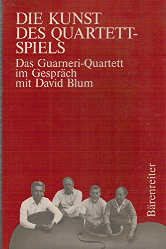 Die Kunst des Quartettspiels: Das Guarneri-Quartett im Gespräch mit David Blum
