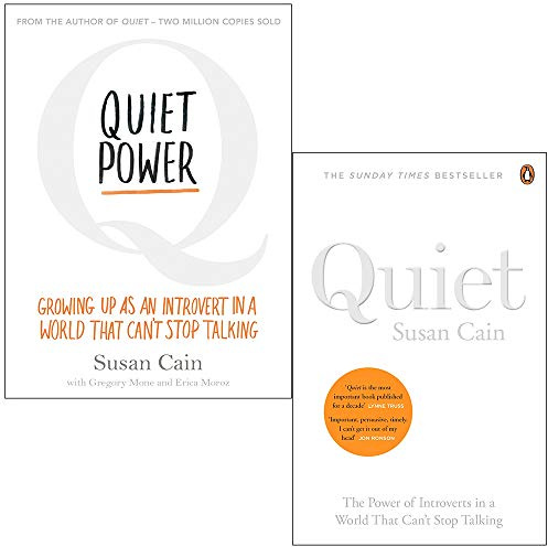 Quiet Power & Quiet The Power of Introverts in a World That Can't Stop Talking By Susan Cain 2 Books Collection Set