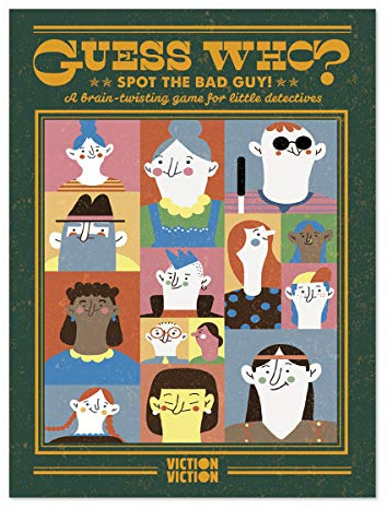 Guess Who? Spot The Bad Guy!: A brain-twisting game for little detectives