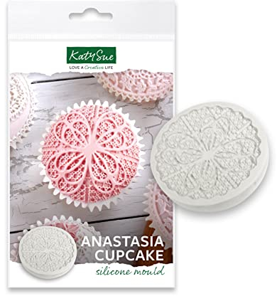 Katy Sue 'Anastasia' Cake Topper Silicone Mould. Made in The UK.