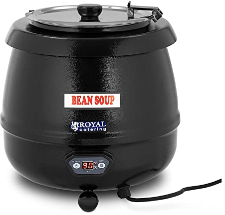 Royal Catering - RCST-9400D -Olla eléctrica - 10 Litros - digital