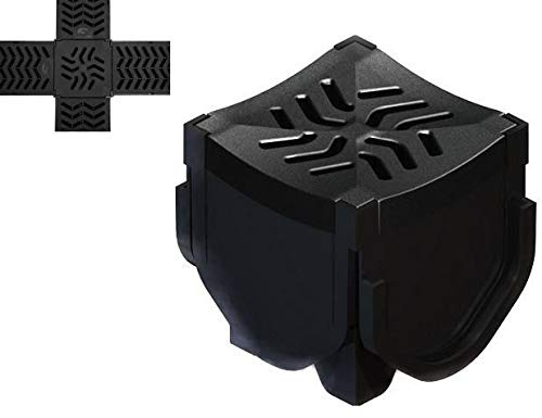 1 x POLYDRAIN HEELGUARD (Formally FERNCO HEELGUARD) Storm Drain Channel Drainage QUADBOX Corner Bend Water RAIN Storm Shower WETROOM Garden Driveway