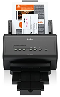 Brother ADS-3000N (Dokumentenscanner mit LAN) schwarz, 50 ppm