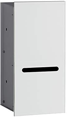 Emco Asis 2.0 Unterputz Toilettenpapierhalter, Front optiwhite, Einbauschrank, rahmenlos, Türanschlag rechts – 972427421