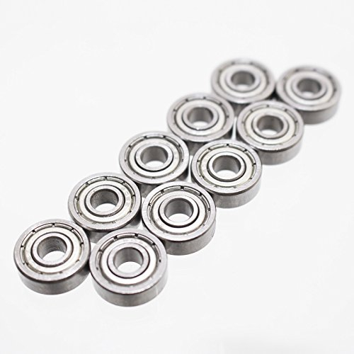 10 x Kugellager 14 x 5 x 5 mm 605ZZ Rillenkugellager Lager Metallabschirmung
