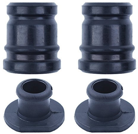 HAISHINE 2 X AV Tampon Anti-Vibration W/Cap Plug pour STIHL MS180 MS170 017 018 MS 170 180 Pièces de Rechange pour tronçonneuse