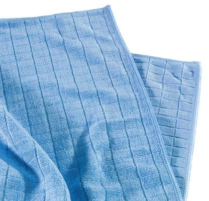 MEGA Clean Professional GmbH Mikrofaser- Universaltuch, Blau, Handtuch, Mikrofaser, Medium, 350 g/m²