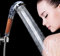 RHP Duschkopf mit Mineralsteinen & 3 Strahlarten I Wassersparende und Druckerhöhende Duschbrause - bis zu 30% Wasserersparnis - Handbrause Brausekopf für normale Dusche & Regendusche