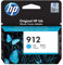 HP 912 3YL77AE, Cyan, Original-Tintenpatrone, kompatibel mit OfficeJet Pro Series 8010, 8020 Tintenstrahldruckern