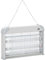 Outsunny Lampe UV Anti-Insectes Anti Moustique Tue Mouche électrique destructeur d'insectes 20 W Gris