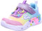 Skechers Jungen Mädchen Unicorn Charmer Twilight Dream Sneakers,Sports Shoes, Purple Textile/Multi Trim, 24 EU
