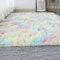 OYIMUA Hochflor Teppich 160x230 cm Bunt, Moderner Flauschig Teppich Wohnzimmer Kinderzimmer Deko Schlafzimmer Flur Läufer Outdoor Teppich Fellteppich Kunstfell Shaggy Einfarbig Bettvorleger