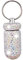 Bling Bling Pillenbox Schlüsselanhänger,MoreChioce Glitzer Strass Aluminiumlegierung Pille Fall Mini Pillendose Tragbare Pillenbehälter Schlüsselring Wasserdichte Pillenhalter Schlüsselbund,Bunt