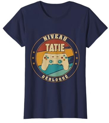 Femme Nouveau Tatie Parents Humour Nouvelle Naissance Annonce Tata T-Shirt