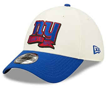New Era New York Giants NFL 2022 Sideline Chrome White 39Thirty Stretch Cap - L-XL (7 1/8-7 5/8)